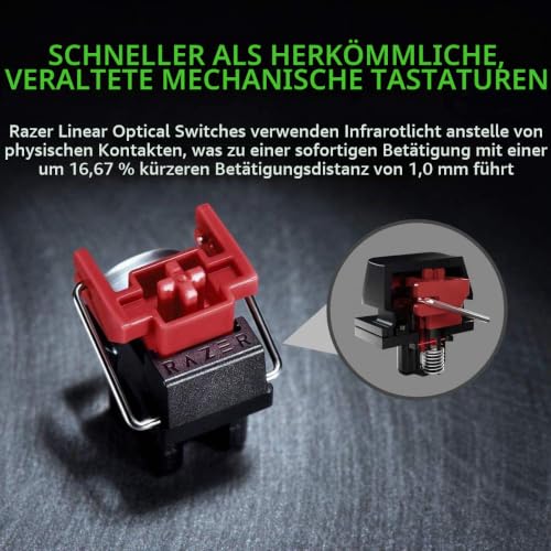 Clavier razer huntsman mini - switch optique linéaire - rgb - fr - noir – Ansicht 2