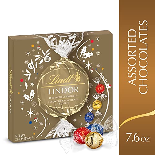 Lindt LINDOR Assorted Chocolate Truffles Gift Box - Image 2