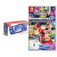 Nintendo Switch Lite, Standard, Blau + Mario Kart 8 Deluxe - [Nintendo Switch] – Ansicht 1