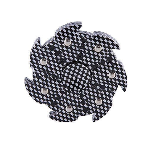 Meishatong New Style Fidget Hand Spinner Stress Relief Anxiety Stress Relief Toy Black1