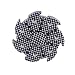 Meishatong New Style Fidget Hand Spinner Stress Relief Anxiety Stress Relief Toy Black1