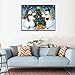 MXJSUA 5D DIY Diamond Painting Kit by Number Full Drill Round Beads Crystal Rhinestone Picture Supplies Arts Craft Wall Sticker Decor 12x16In Christmas Tree