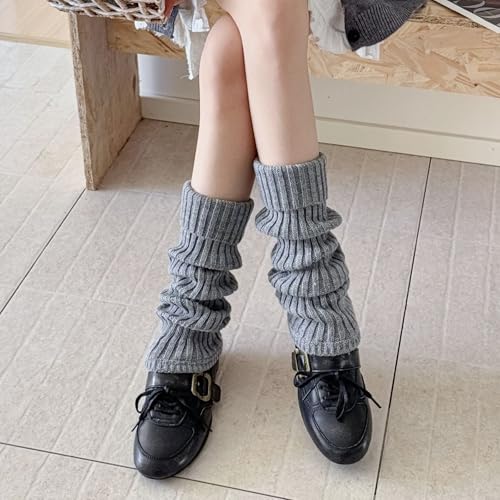 Image of Knitted Leg Warmers,womens leg warmers,Socks Long Yoga Ankle Warmers Women's Wool Warm Boot Socks