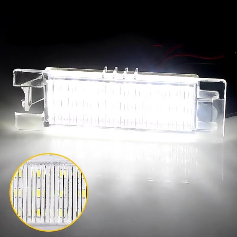 Luz de matrícula Alfa Romeo evita multas e ITV desfavorable con este kit dos piezas 3