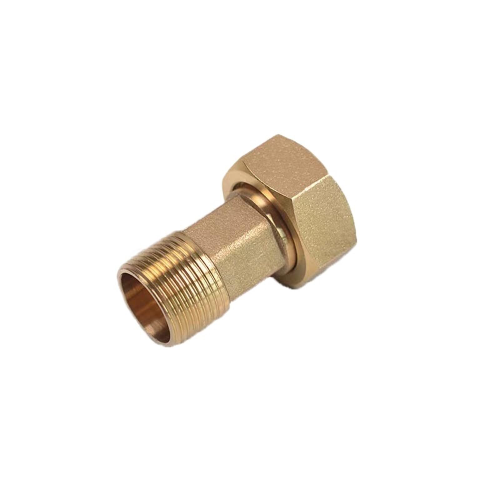 1 pz. Raccordo adattatore for tubo in rame, raccordo riduttore filettato maschio da 1/2" 3/4" 1" in ottone, giunto rapido(1F X 3I4M middle)