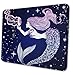 Produktbild Galaxy Oceam Jellyfish Mermaid Large with Premium-Textured Cloth, Non-Slip Rubber Base, Mouse Mat for Gamer, Office & Home