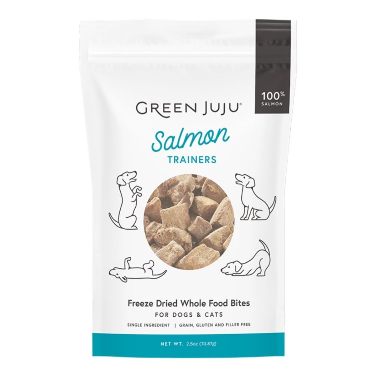 Amazon.com : Green Juju Training Treat Salmon Dog Treats : Pet