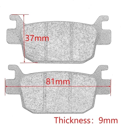 Plaquettes de frein moto Benelli 300 pour trajet urbain - 2