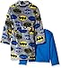 DC Comics Little Boys Batman 2-Piece Pajama Set with Robe, Blue, 6/7