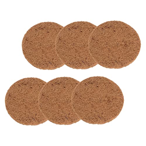 Image of Angoily 12 Pcs Pigeon Nest with Brown Cushion Bird Nesting Chicken Bedding Nesting Pads for Pigeons Pigeon Supplies Thicken Pigeon Parrot Breeding Nest Pigeon Coop Natural Coir Pigeon Cage