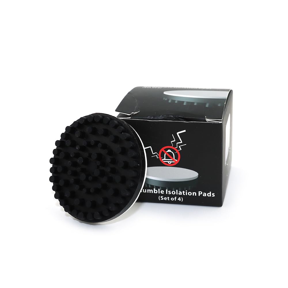 Piedini per altoparlanti HiFi (4 pezzi), piedini di isolamento audio, ammortizzatori hi-end, isolatori per altoparlanti, riduttori di risonanza per sistema HiFi LP Phono Giradischi Amplificatore