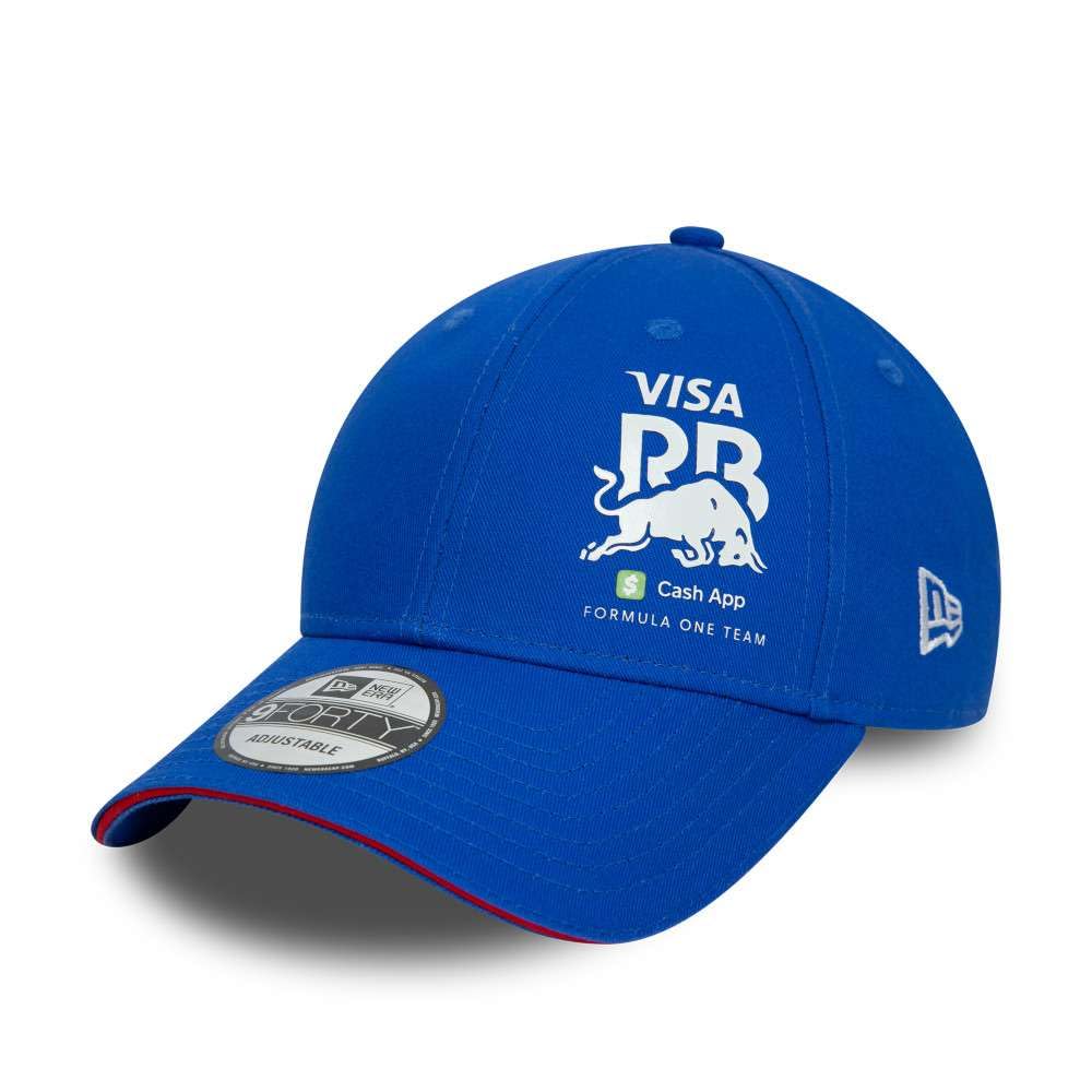 New Era 9Forty Strapback Cap - Visa Cash APP Racing Bulls - One Size Royal