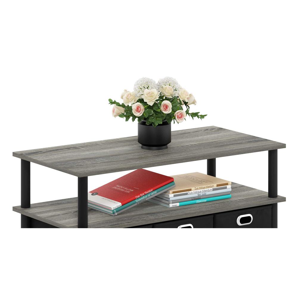 Amazon.com: FURINNO Turn-N-Tube Coffee Table, 31.22D x 15.5W x