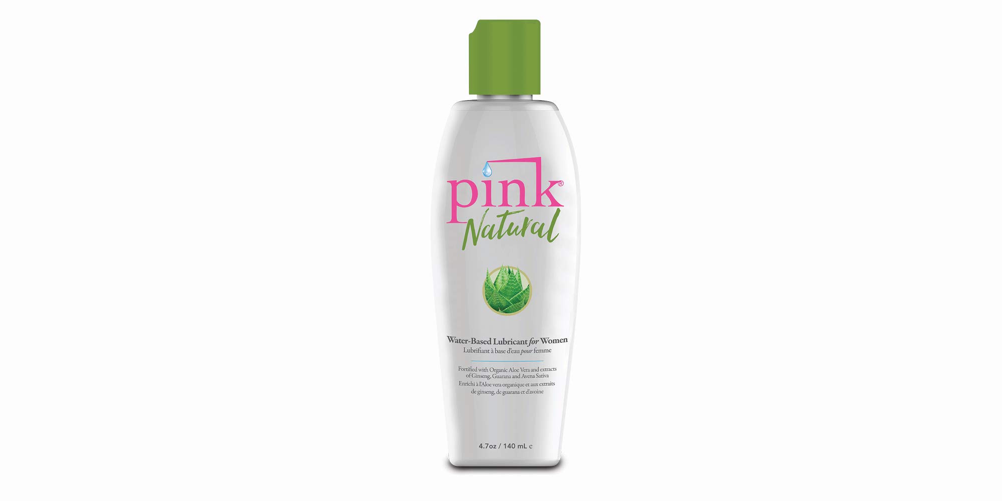 Pink Natural Natural Water Based Lubricant 4 7 Fl Oz