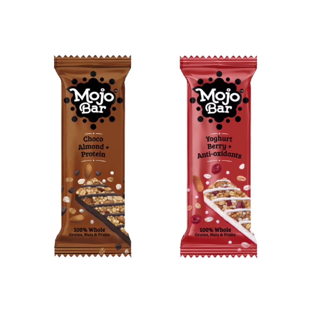 Mojo Bar Choco Almond and Yoghurt Berry Energy Bar, 32 Gm (Combo of 6)-image-15