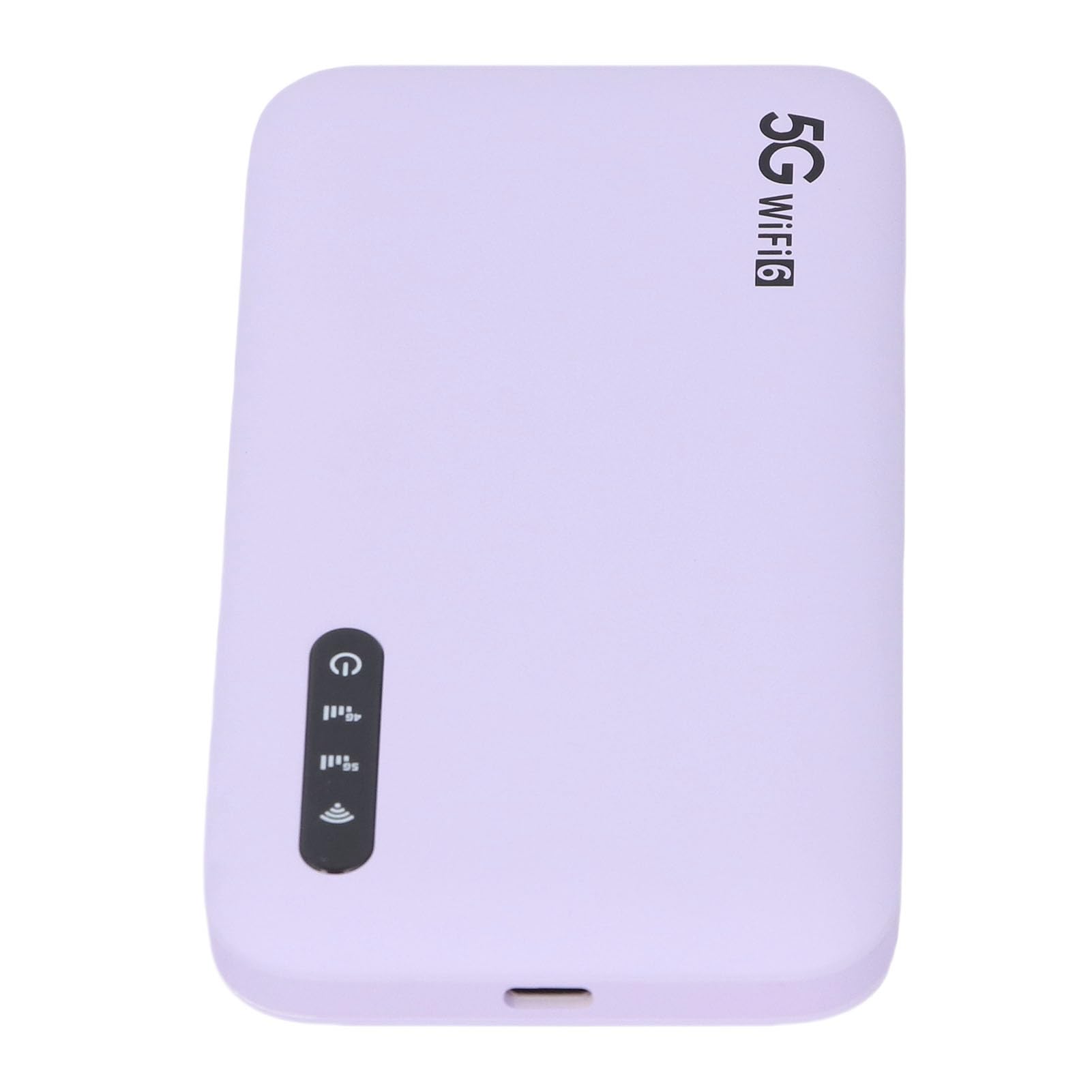 aqxreight Router Portatile WiFi 6 Hotspot Mobile 5G con Slot SIM, Batteria da 6100 MAh, IP67 per Viaggi, Supporta 16 Dispositivi, Bande 5G/4G Globali, velocità di Download di 2,77 Gbps