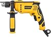 TOUGH MASTER Hammer Drill 650W Variable Speed 13mm Metal Chuck, 2 in 1 Corded Electric Drill & Hammer Drill Function for Concrete Steel Wood with Auxiliary Handle Included