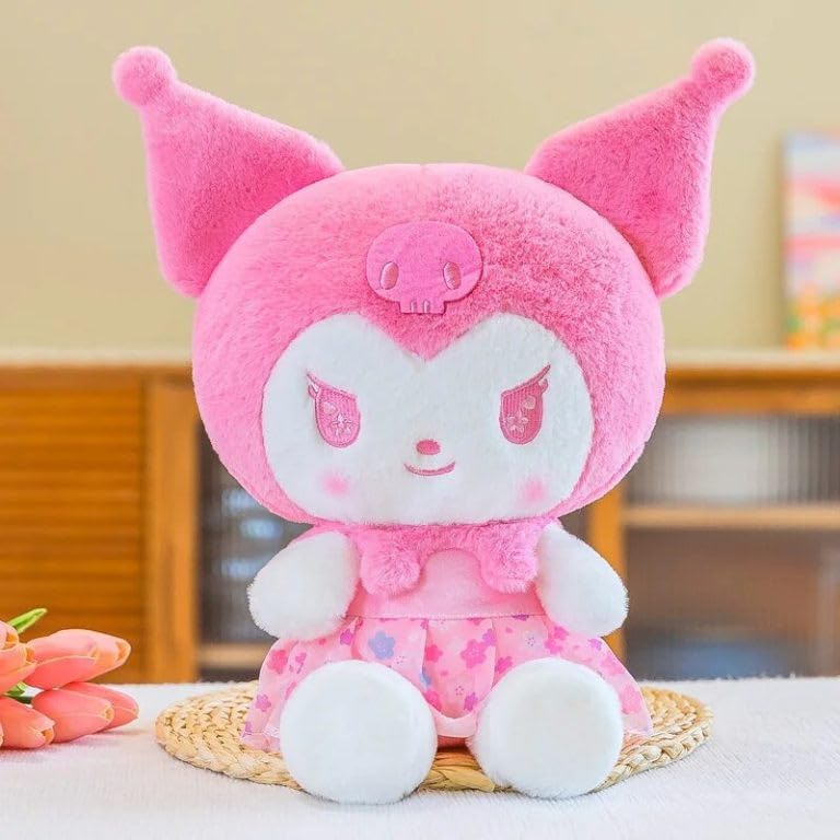 Image of Storescent Soft Toys for Kids - Stuffed Animal Plush Soft Toy for Boys & Girls | Plushie Toy Baby Kuromi 30cm