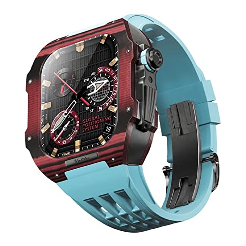 Étui léger en fibre de carbone Apple Watch protège iWatch 45mm contre chocs