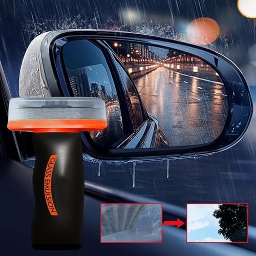 Q4 Glass Guard, Qifor Glass Cleaner, Hand-Held Glas-s Emulsion Cleaner, Oil Film Remover for Car Windshields and Windows (1)
