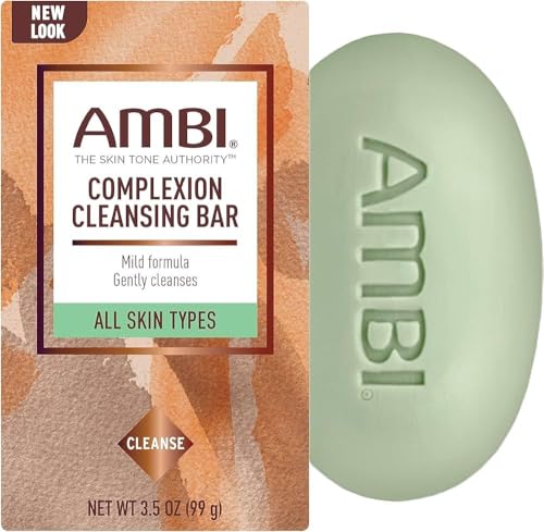 Ambi Skincare Bars Complexion Cleansing Bar, 3.5 Ounce (Pack of 6...