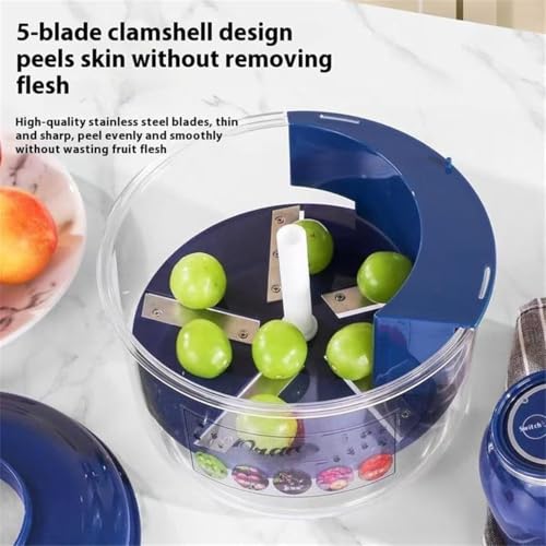 Image of Electric Automatic Grapes Peeler, Efficient Garlic Skin Remover Machine, Rechargeable Multifunctional Small Fruit Peeler Tool Appliance for Grapes, Cherry Tomatoes, Garlic (1)