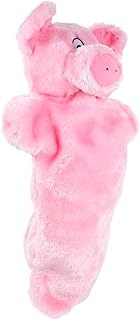 Milisten Juguete de Mano Creativo Linda marioneta de Peluche Marionetas de Juguete Marionetas de Mano para Juguete para títere para marioneta interactiva Felpa Rosa