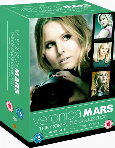 Veronica Mars TV Series Complete DVD Collection [19 Discs] Boxset : Seeason 1, 2, 3 + The Movie + Extras + Featurettes by Kristen Bell