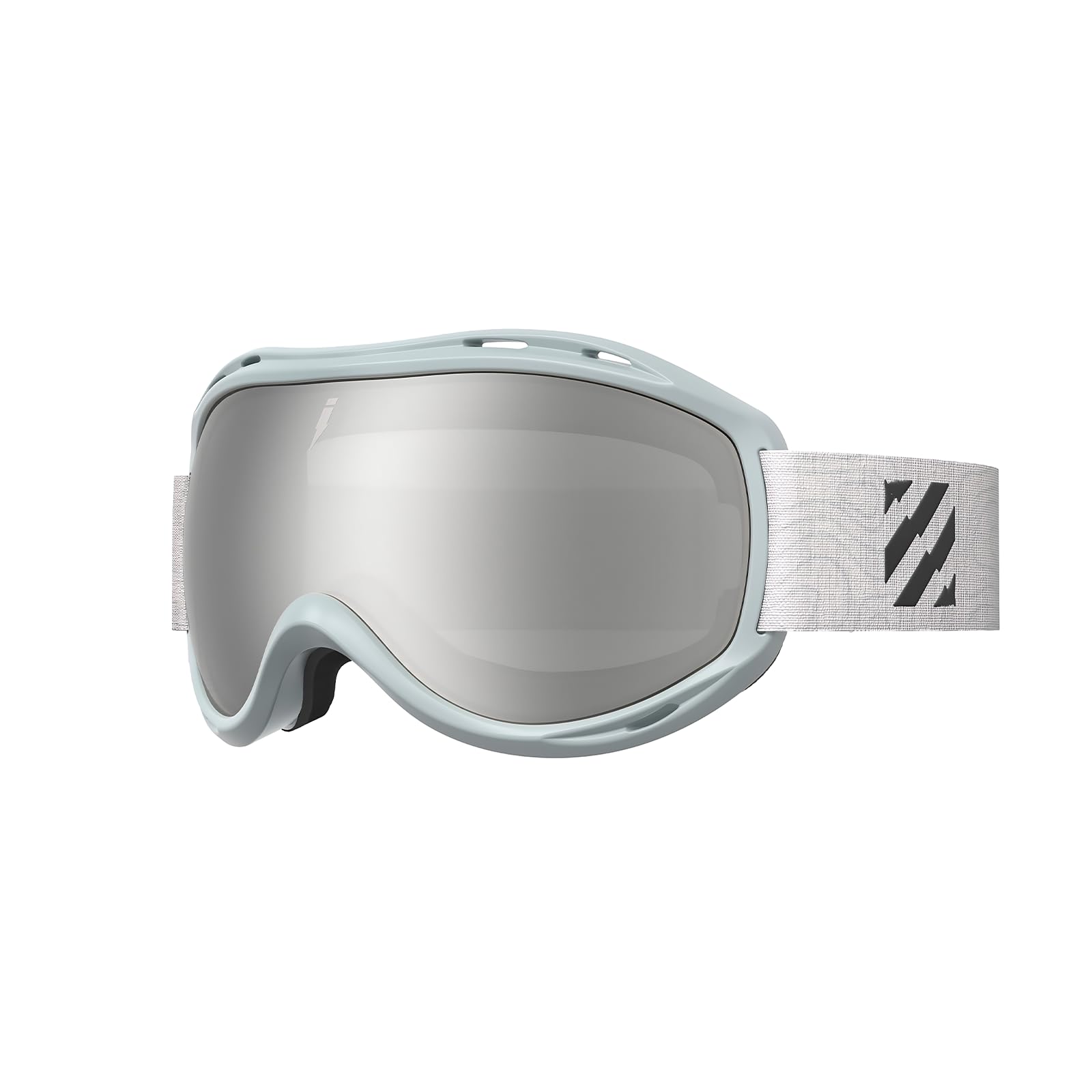 Gafas de esquí esféricas, lente de PC, marco de TPU, protección UV400, lente interior antivaho, gafas de snowboard y esquí