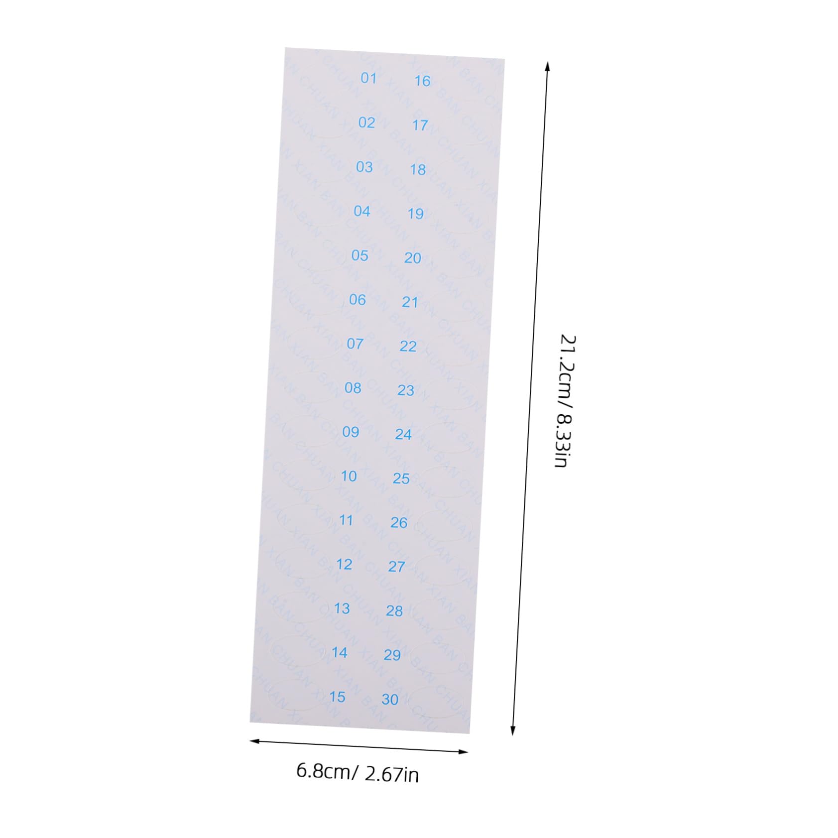 DOITOOL Organize Threads Efficiently 30 Hole Embroidery Thread Holder for DIY Crafts