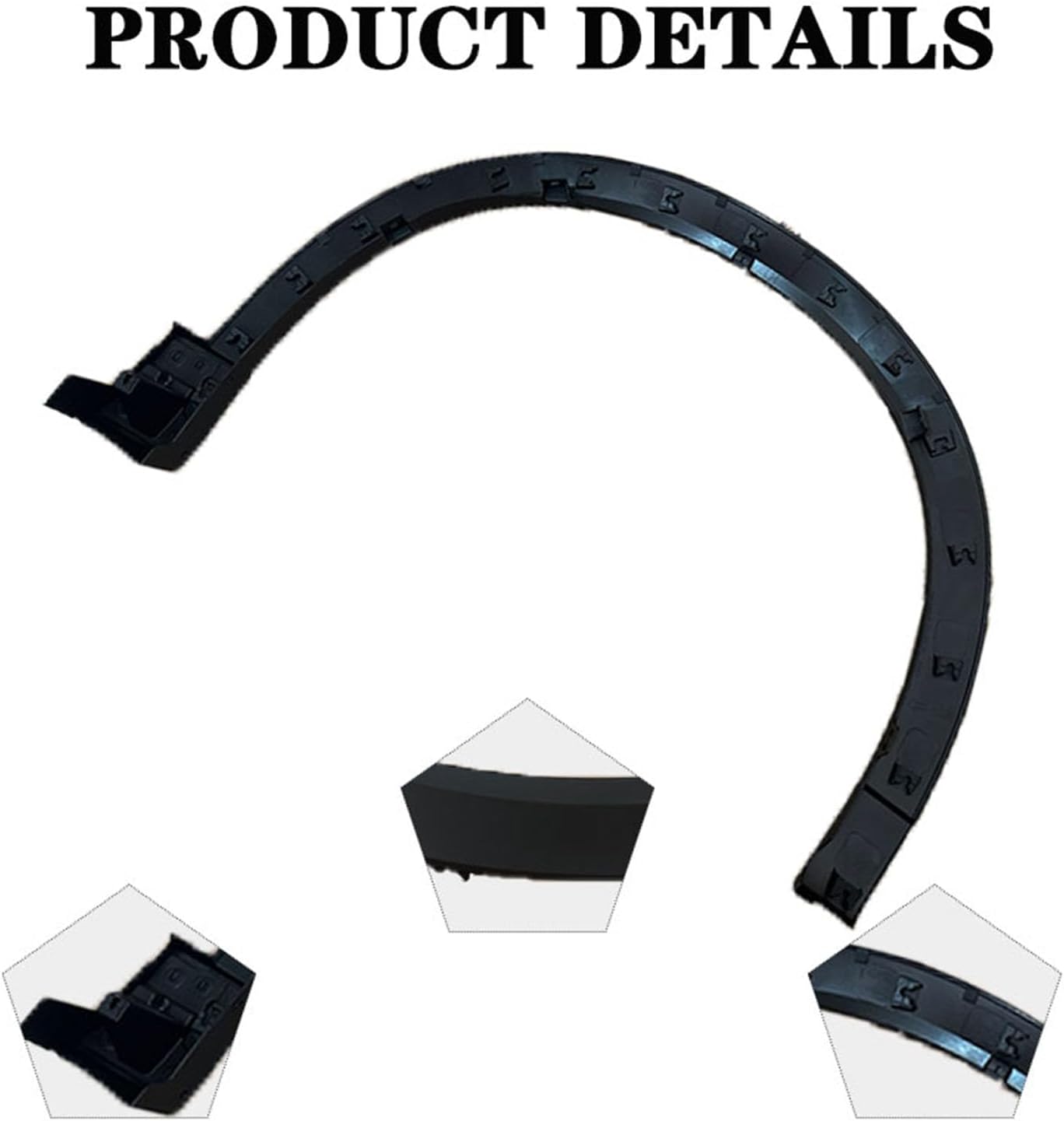 TK4851W30D Front Left Fender Flare Wheel Well Flare rear fender For CX-9 2016-2023 TK48-51-W30D Front Driver Fender Extension Plastic Trim