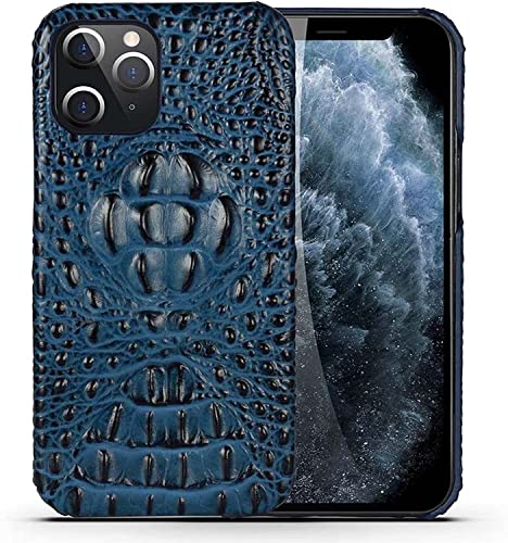 Protection iPhone 14 Pro Max cuir bleu antichoc 6.7 pouces - 6
