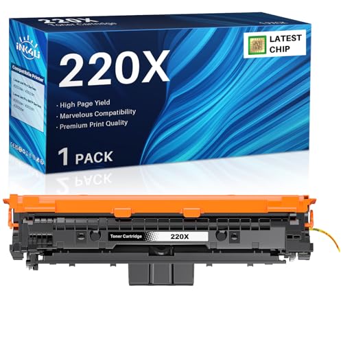 Cartouche W2200X noire pour remplacer HP 220X sans bloquer votre Color LaserJet Pro 4302fdw