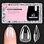 2-1-Almond Extra Short 576pcs (Etch X Nail Tips )