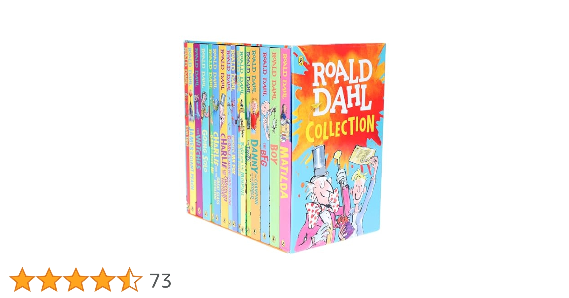 The Roald Dahl Collection - 16 volume boxed set [Paperback