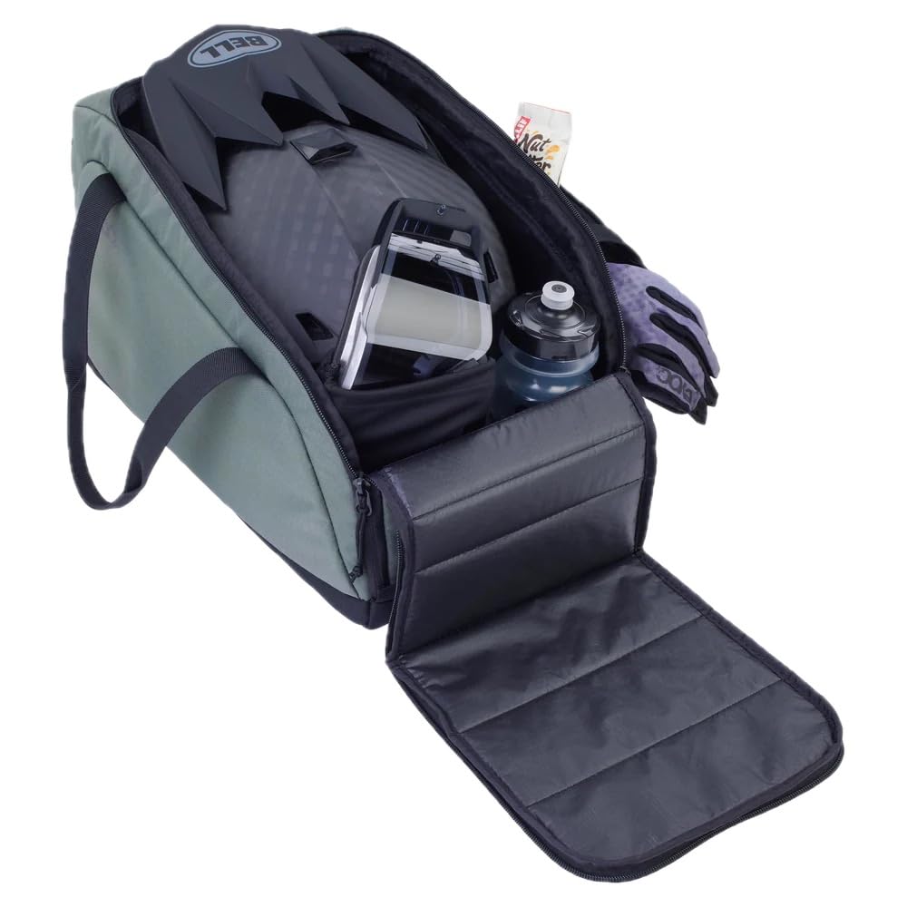 EVOC GEAR BAG 20 Torba podróżna (wodoodporna torba podróżna na wyprawy na śnieżne stoki lub rowerowe, torba rowerowa w rozmiarze bagażu podręcznego), ciemnooliwkowa