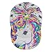 Fashionable Baseball Cap Colorful Rainbow Unicorn Dad Cap for Women Men Teens, Fitted Quick Dry Golf Cap Headwear