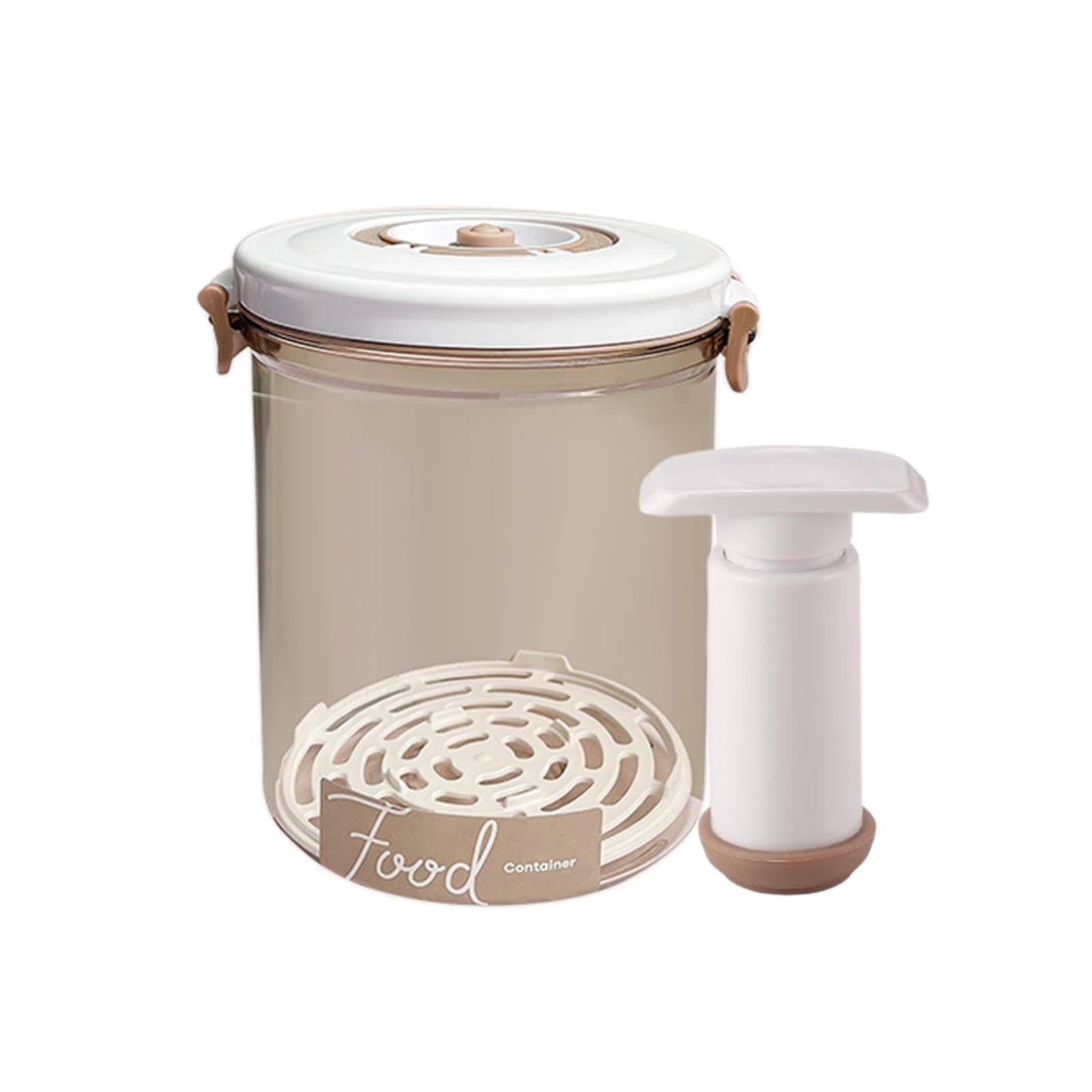 Set di 3 contenitori sottovuoto per alimenti per la preparazione dei pasti, per verdure e frutta, 1,45 l