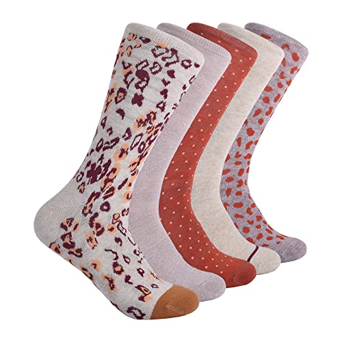 Lucky Brand Women's Crew Socks 5Pack