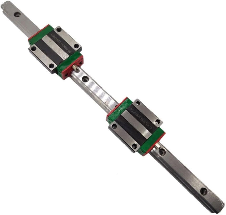 3D print parts CNC machine linear rail slide HGW20mm 20mm 1pcs 20mm L-700mm +2pcs HGW20HA carriage