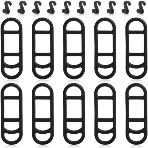 Yeheap 10 Pièces Bande en Silicone pour Vélo, Bande Élastique Vélo