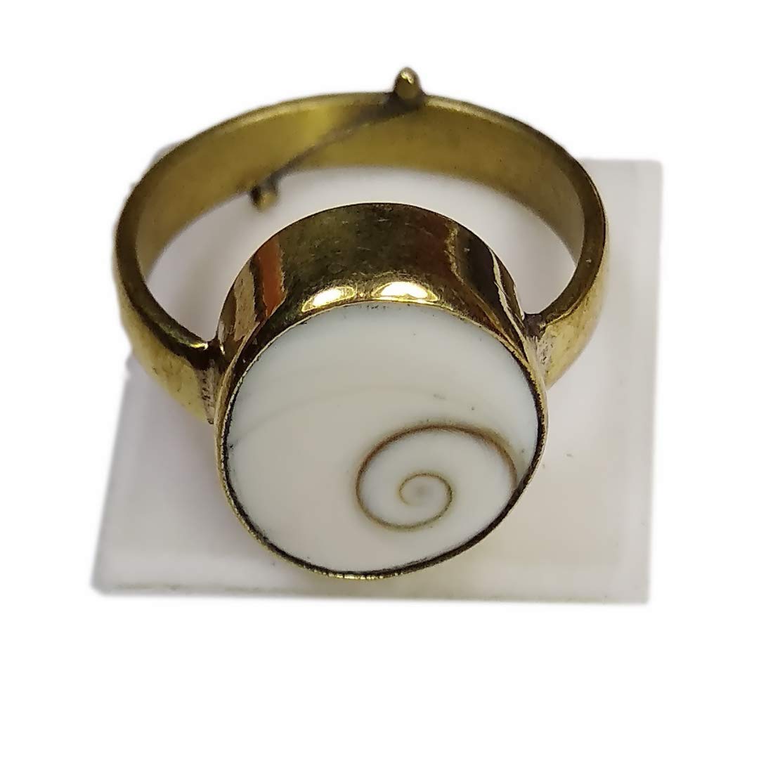 Natural Gomti Chakra Ring 5.83-7.22 Ratti 5.25-6.50 Carat Panchdhatu Metal Adjustable Free Size Ring for Men and Women (B07ZHK6N72) Amazon Price History, Amazon Price Tracker