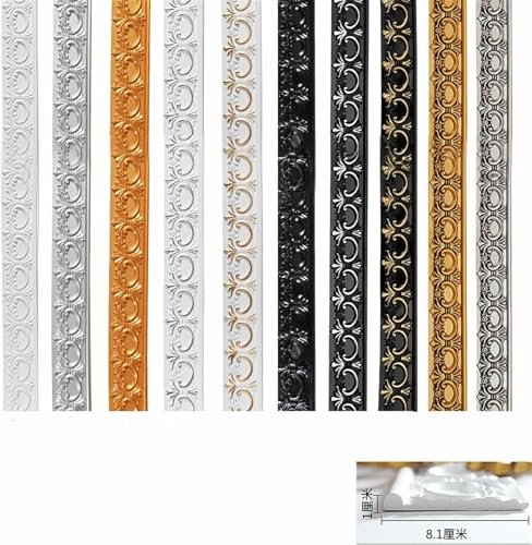 Molduras de goma autoadhesivas flex para base de pared y zócalo flexible de esquinas 5