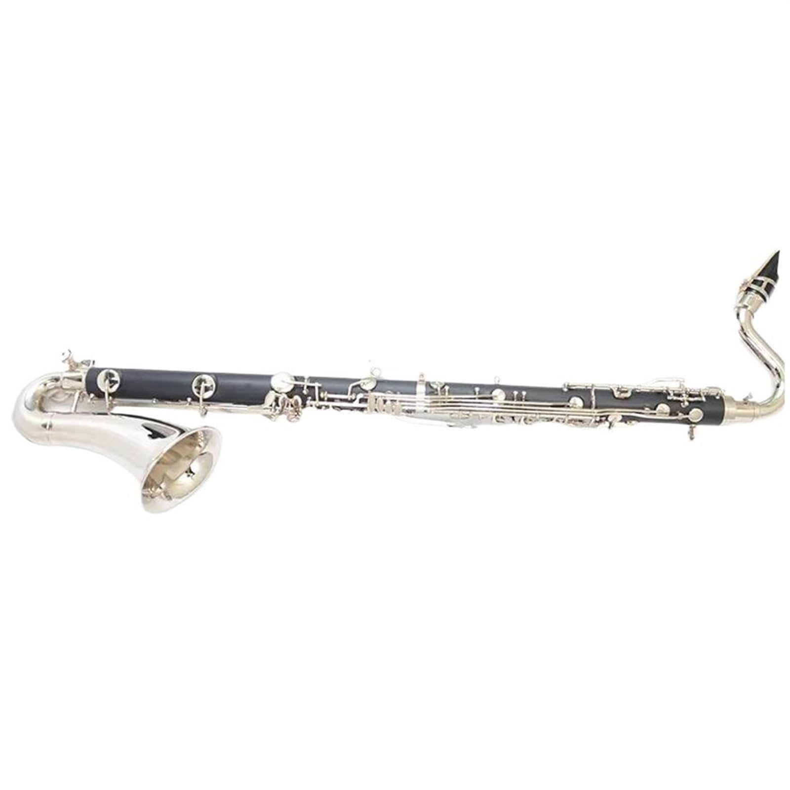 Principiante Clarinetto Chiavi Placcate In Argento Clarinetto Basso Clarinetto In Sib Tune Strumento Professionale In Bachelite Con Custodia