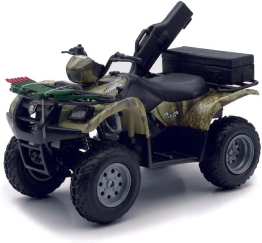 New-Ray 1:12 scale Suzuki Vinson Camo Hunting ATV die cast toy