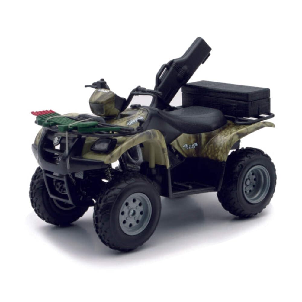 New-Ray 1:12 scale Suzuki Vinson Camo Hunting ATV die cast toy