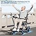 [2025 Upgrade] WOTURE Lightweight Electric Wheelchair for Adults, Long Travel Range, Foldable Power Wheelchair, Power Wheelchair for Seniors, Portable, All Terrain, Grey