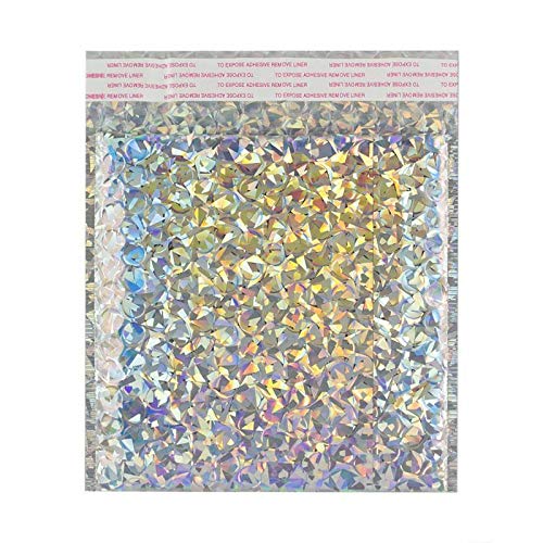 EliteKoopers 230x324mm Metallic Foil Bubble Wrap Envelope For Mailing Bags Gloss Postal Padded Pouch — image 1