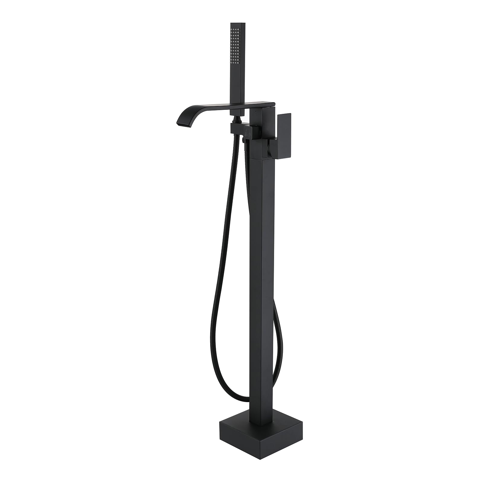 Robinet sur pied pivotant mitigeur cascade baignoire douche eau chaude froide