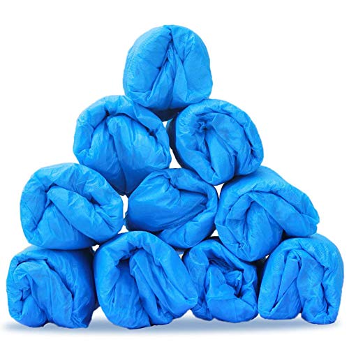 Shoe Covers Disposable - 50 Pack (25 Pairs), Disposable Shoe & Bo...